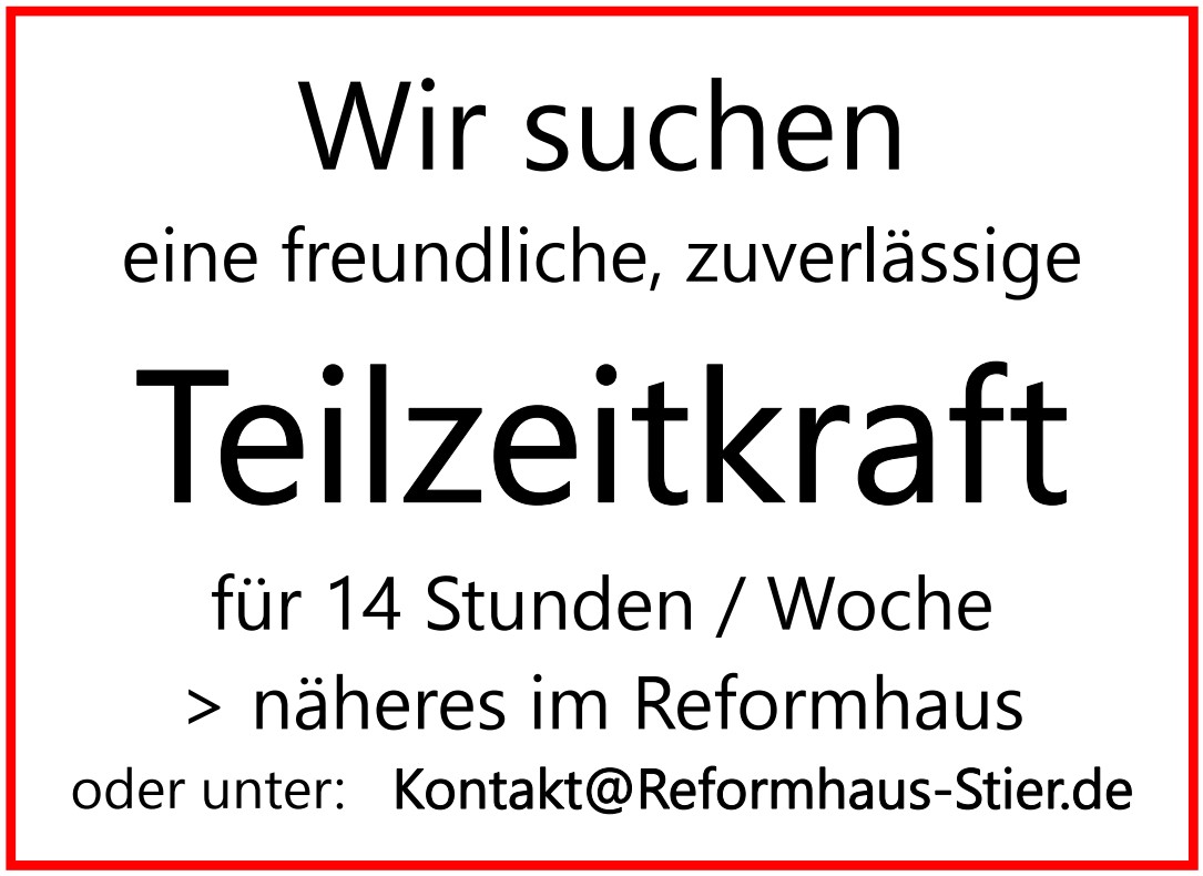 Teilzeitkraft